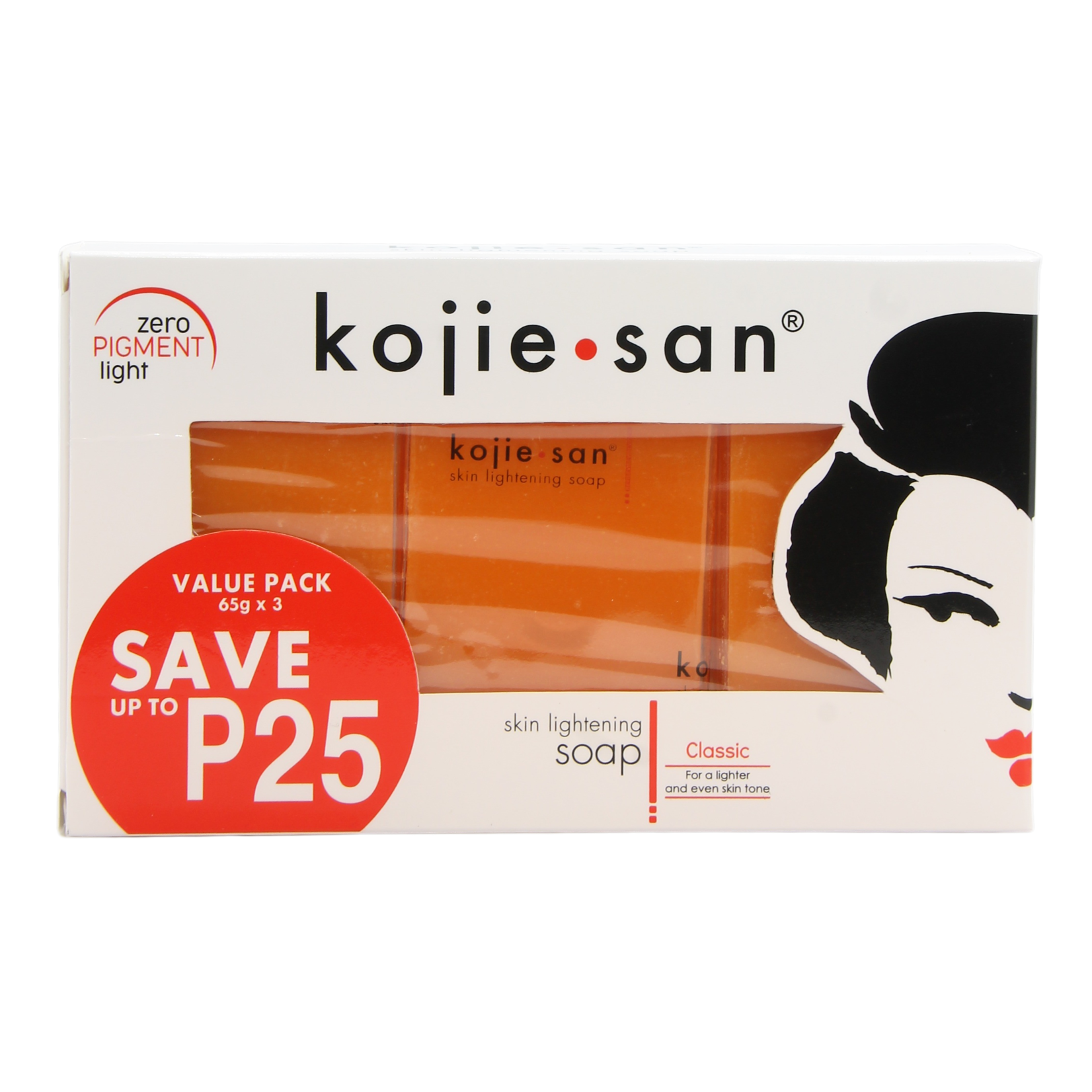 Kojie San, nummer één in anti-pigment producten! Kojie San Savon Éclaircissant 3x 65 grammes