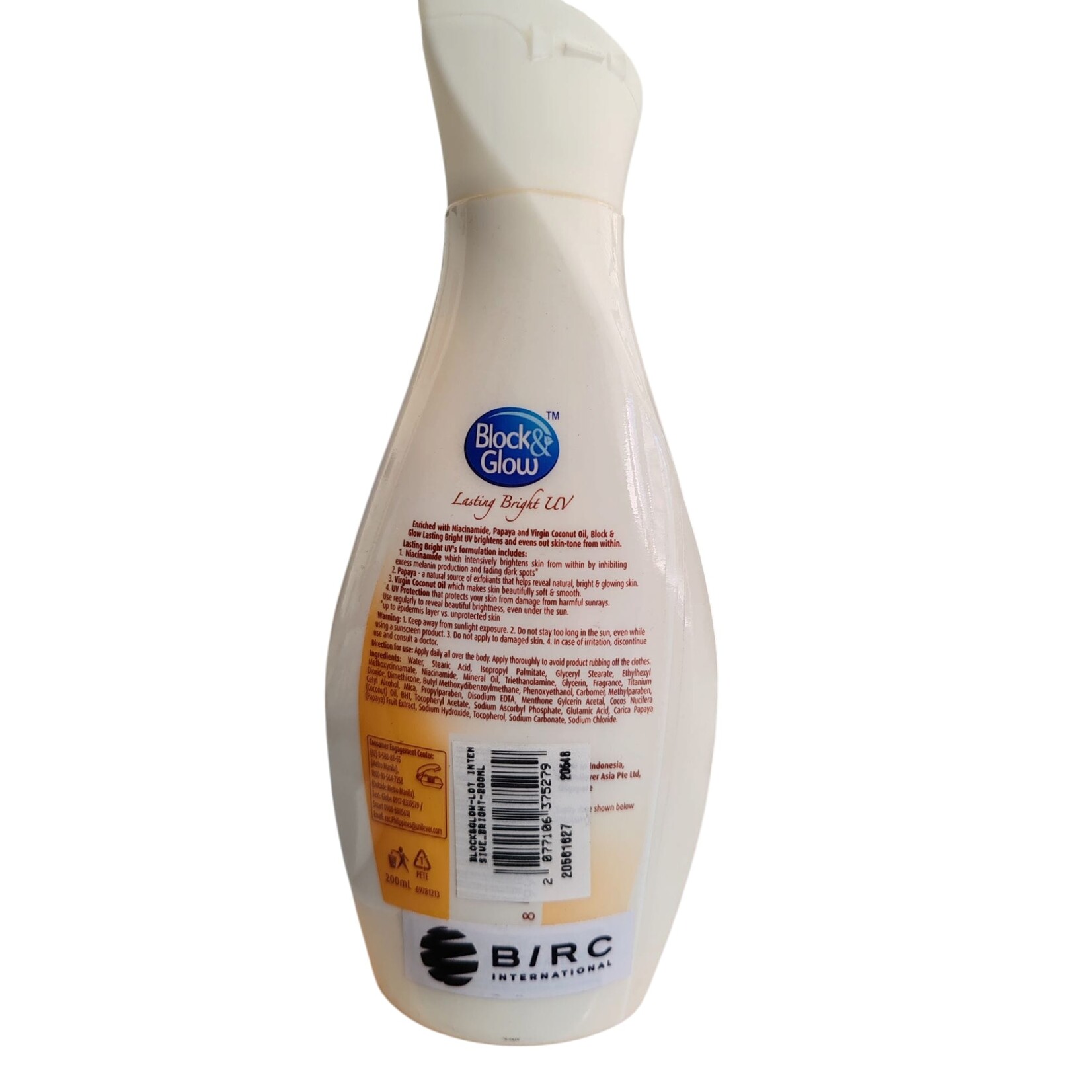 Block N Glow Block & Glow Lasting Bright UV