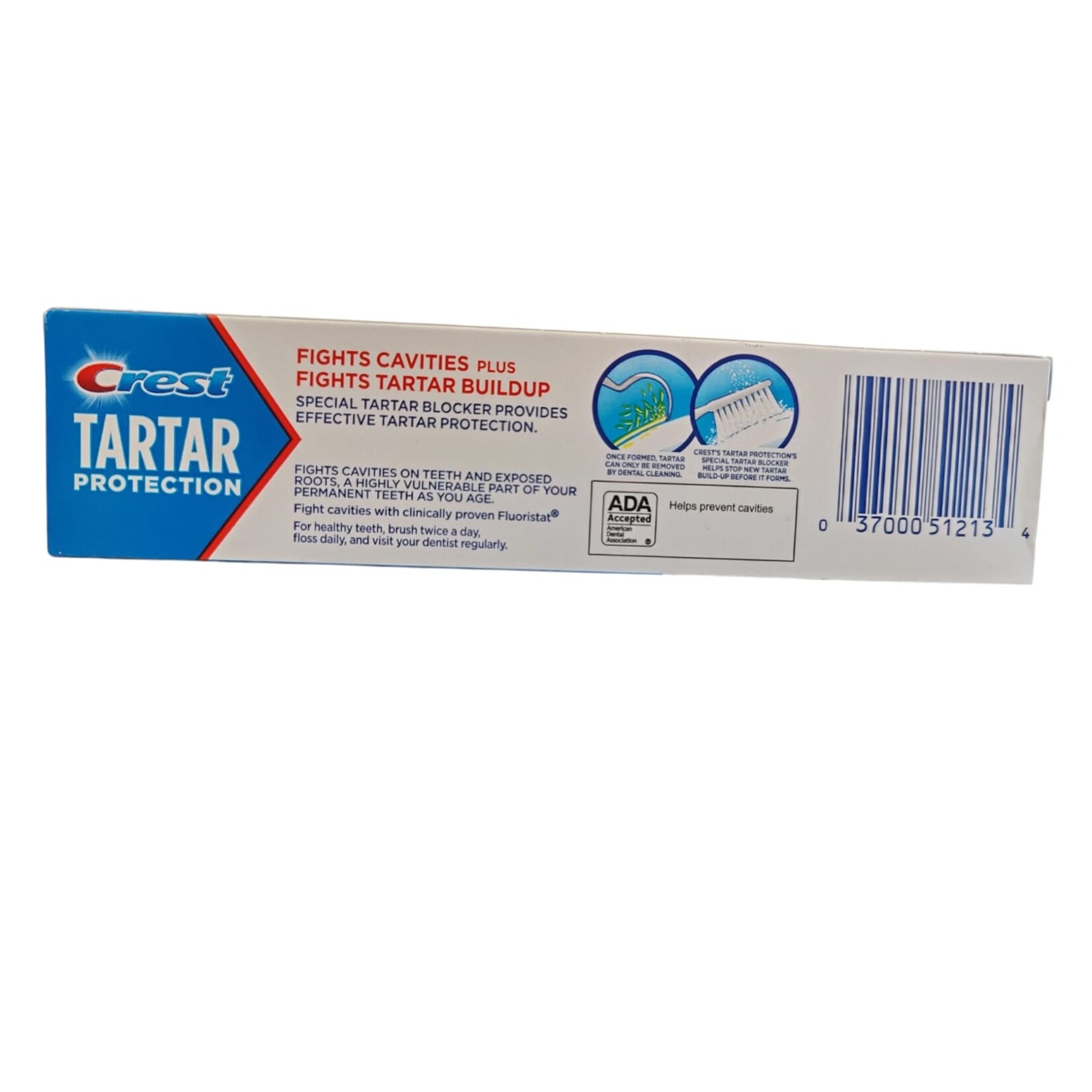 Crest, de nummer één pasta voor de gezondste prachtige lach! **Crest Tartar Protection Regular Toothpaste – 125ml – Protects against tartar – Removes plaque – Fresh breath – Cares for gums – Daily oral care**