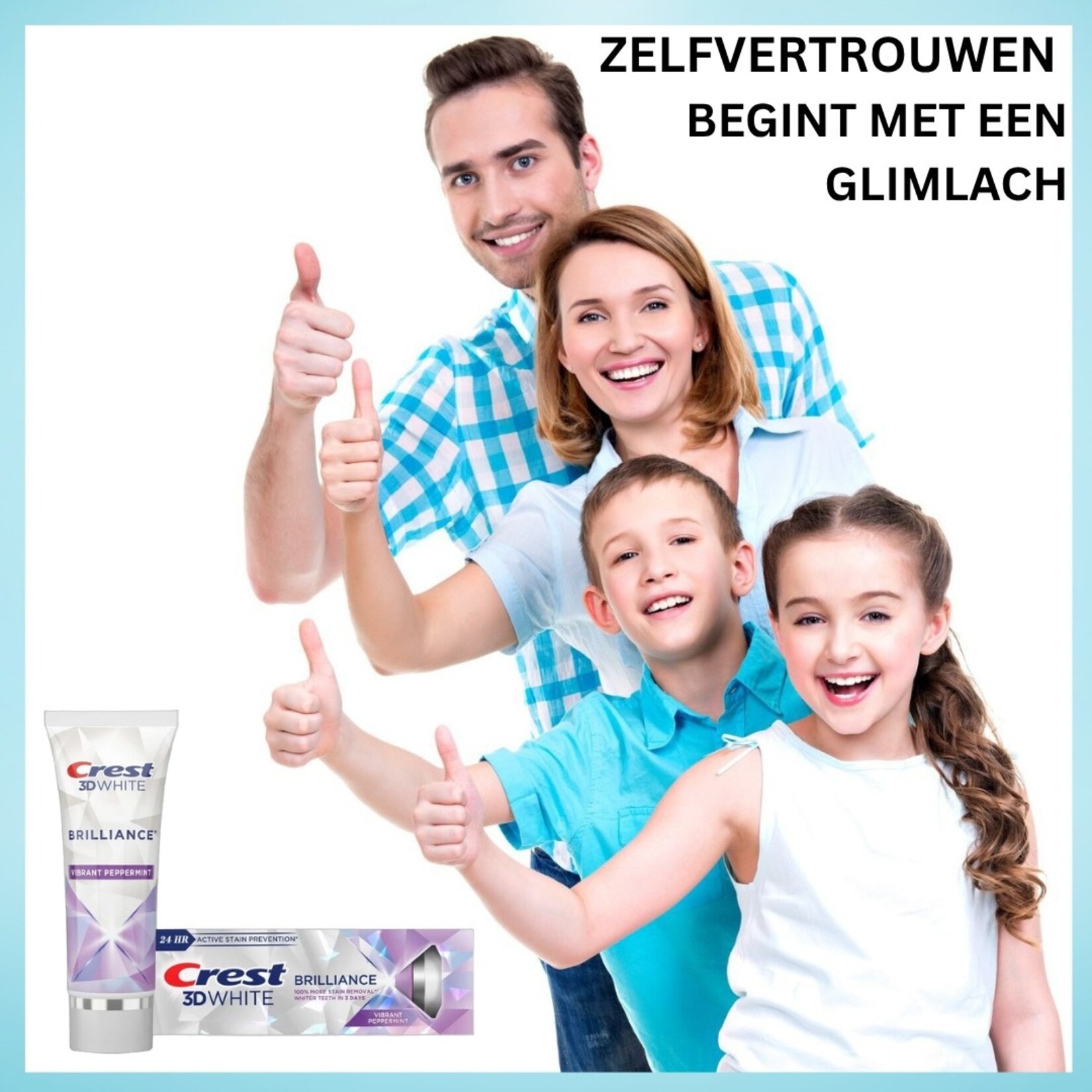 Crest, de nummer één pasta voor de gezondste prachtige lach! Crest 3D White Brilliance toothpaste 121 gr