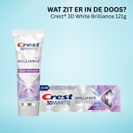 Crest, de nummer één pasta voor de gezondste prachtige lach! Crest 3D White Brilliance tandpasta 121 gr