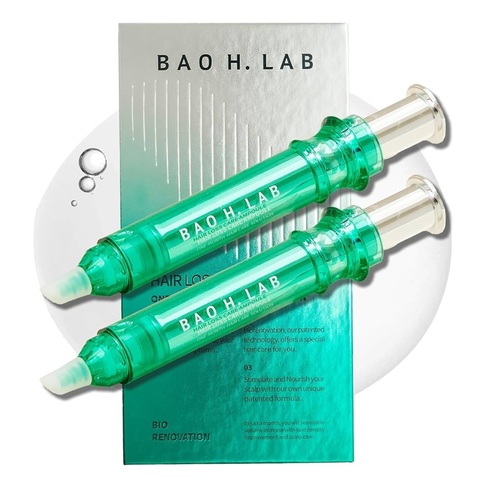 TotaalBeauty, de heerlijkste zepen van Top kwaliteit! Bao H. Lab Haaruitval verzorging Ampul - Haaruitval - Premium Hair Regrowth Ampoule - BAO H. LAB Anti-Haaruitval Serum - Haaruitval Oplossing - BAO H. LAB Hair Regrowth Ampoule - Ampul tegen Dunner Wordend Haar - BEFF™ Postbiotic Ampul - Haaruitval