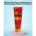 Belo, Vakkundig samengesteld om jouw unieke schoonheid te laten zien! Keratine Plus Intense Brazilian Luxurious Hair Treatment met Biotin – 200g – Voor Droog & Beschadigd Haar – Keratine Behandeling – Herstel & Voeding – Anti-Frizz – Glad & Glanzend Haar – Professionele Haarverzorging**