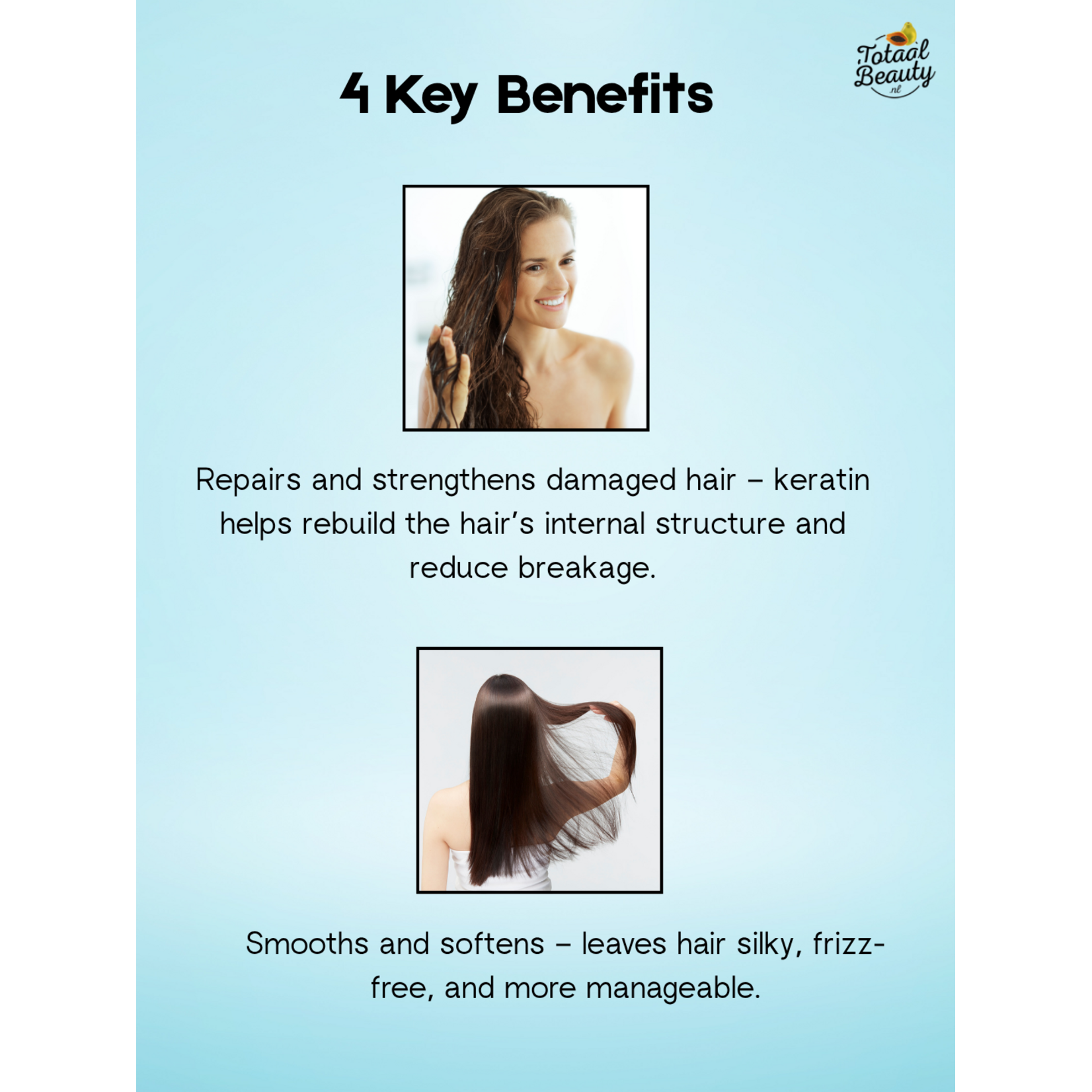 Belo, Vakkundig samengesteld om jouw unieke schoonheid te laten zien! Keratine Plus Intense Brazilian Hair Treatment voor droog en beschadigd haar, 20 ml GRATIS