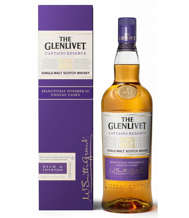 The Glenlivet Captain's Reserve Cognac Cask Finish (40%)
