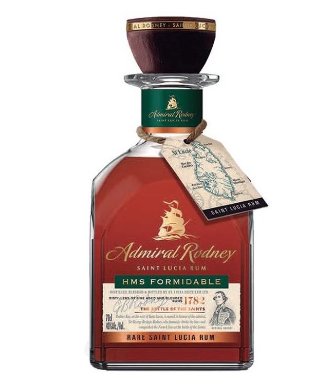 Admiral Rodney HMS Formidable rum - St.Lucia Distillers