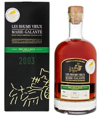 Les Rhum Vieux de Marie Galante Bielle Tres Vieux 2003 (52.8%ABV)