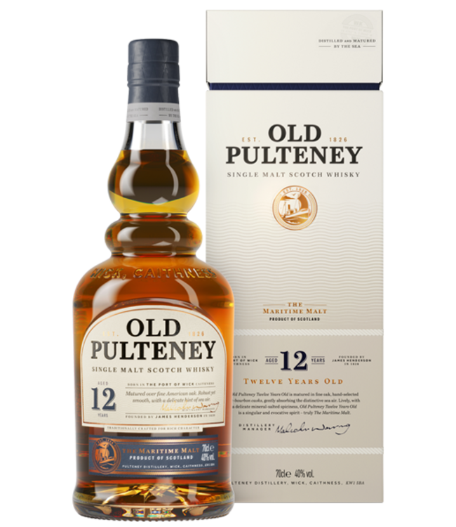 Old Pulteney 12 Years Old (40%)