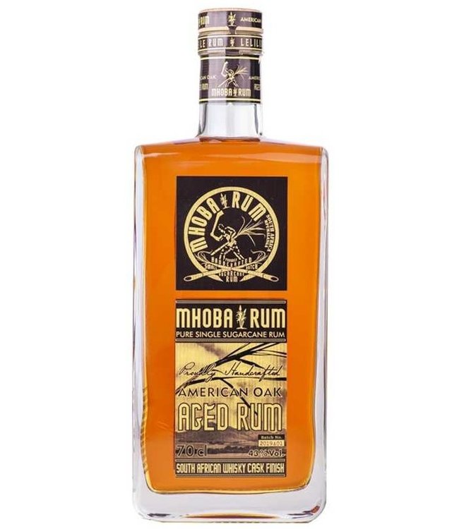 Mhoba  American Oak Aged rum