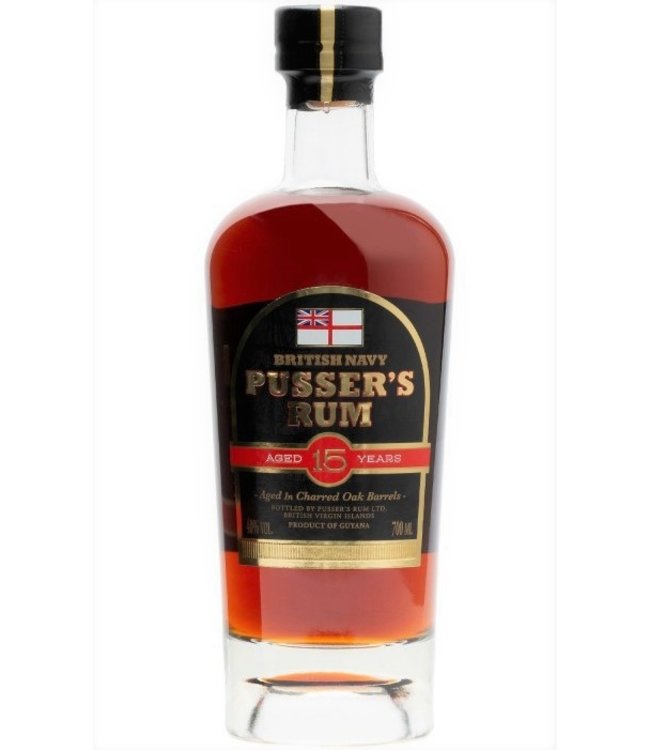 Pussers British Navy Rum 15 Years Old