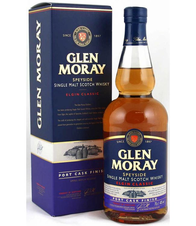 Glen Moray Elgin Classic Port Cask Finish (40%)