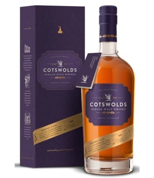 Cotswolds Sherry Matured Oloroso en PX Sherry butts (57,4%)
