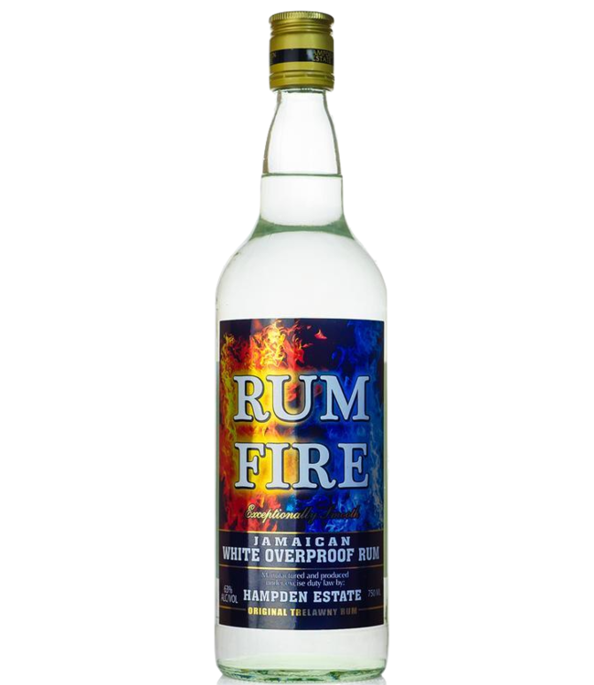Rum Fire Hampden White Overproof (63% ABV)