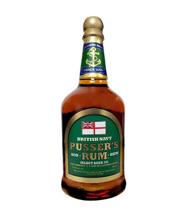 Pussers British Navy Rum Select Aged 151 (75.5%)