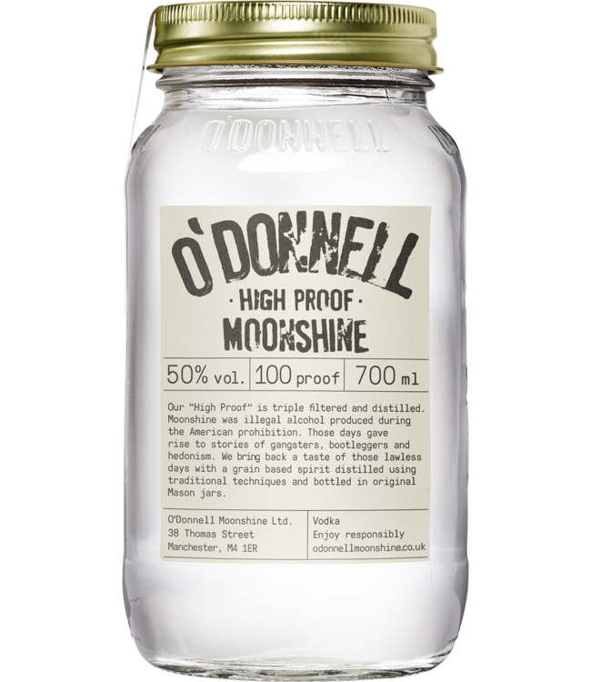 O'Donnell Moonshine High Proof 50%