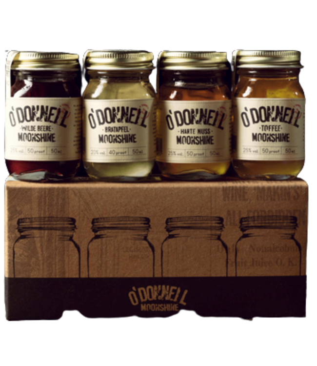 O'Donnell O'Donnell Moonshine Mini Tasting Jars