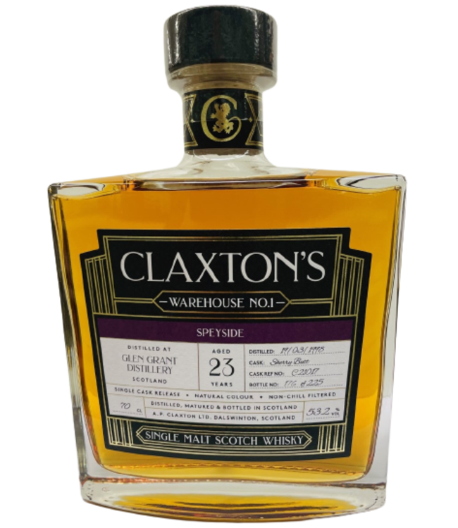 Claxton's WH No.1 Glen Grant 1998 (53.2%)