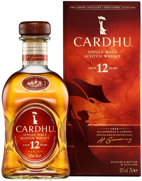 Whisky Cardhu 18 ans - single malt 40% - Cardhu