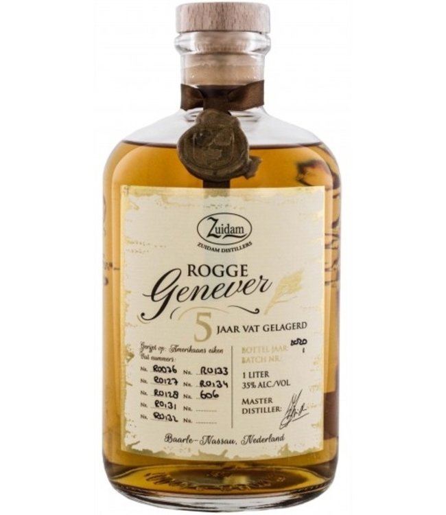 Zuidam Zuidam Rogge Genever 5yo