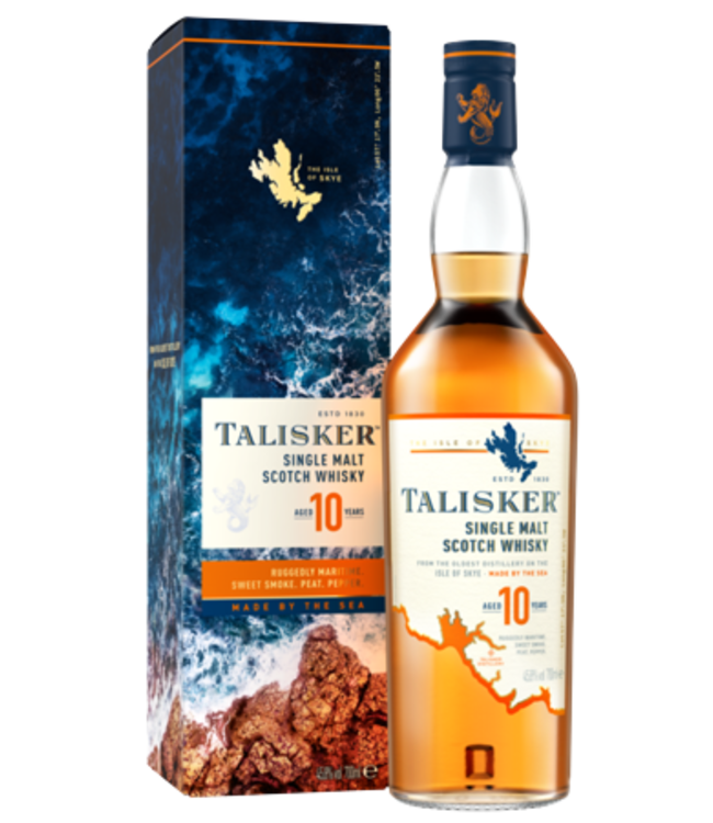 Talisker 10yo single malt whisky (45,8%)