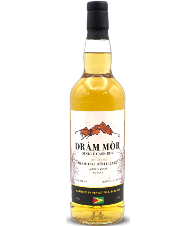 Dràm Mòr Rum Diamond Distillery 10yo (55%)