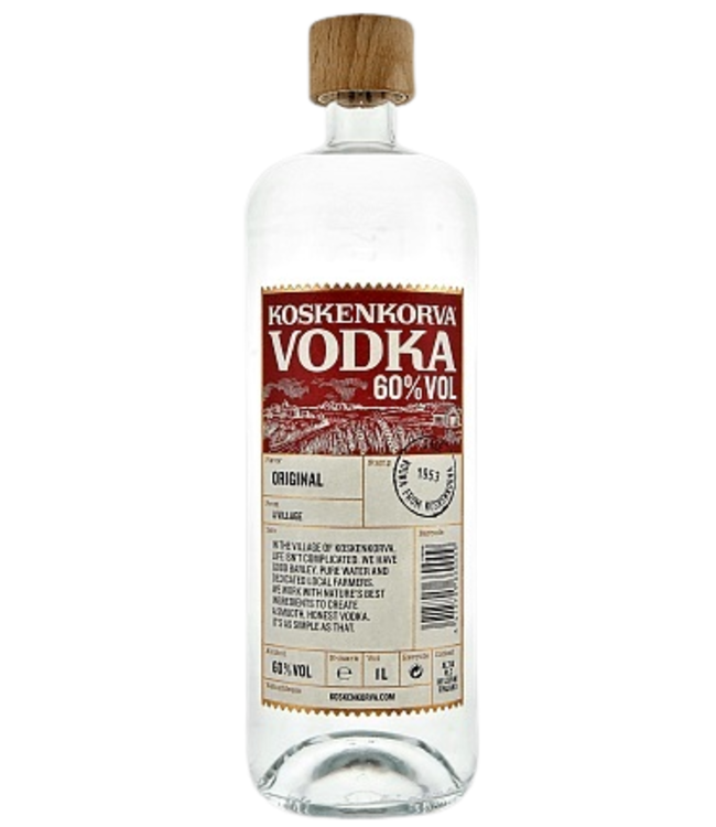 Koskenkorva Original Vodka (60) Slijterij & Wijnhuis Zeewijck