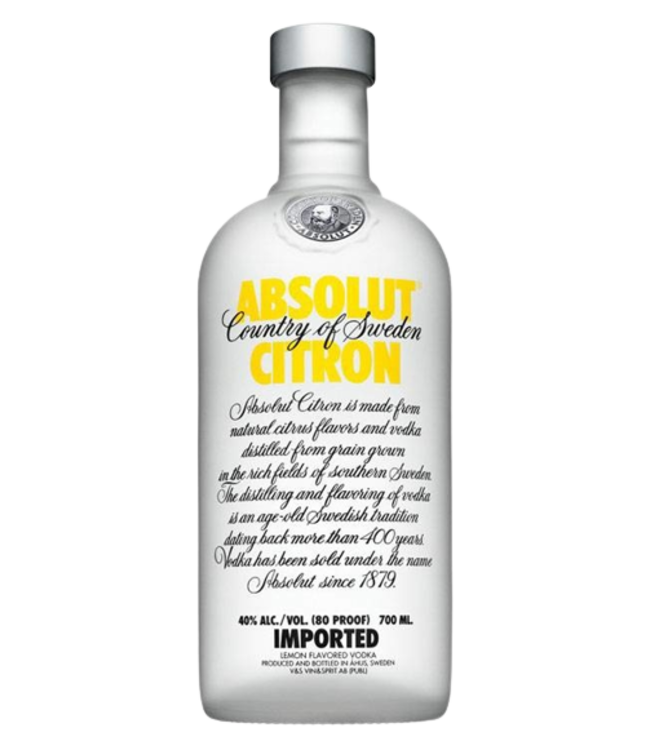 Absolut Vodka Citron (40%)