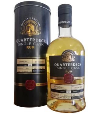 Duncan Taylor Quarterdeck Hampden Jamaica Rum 12YO - 2009 (50.8%)