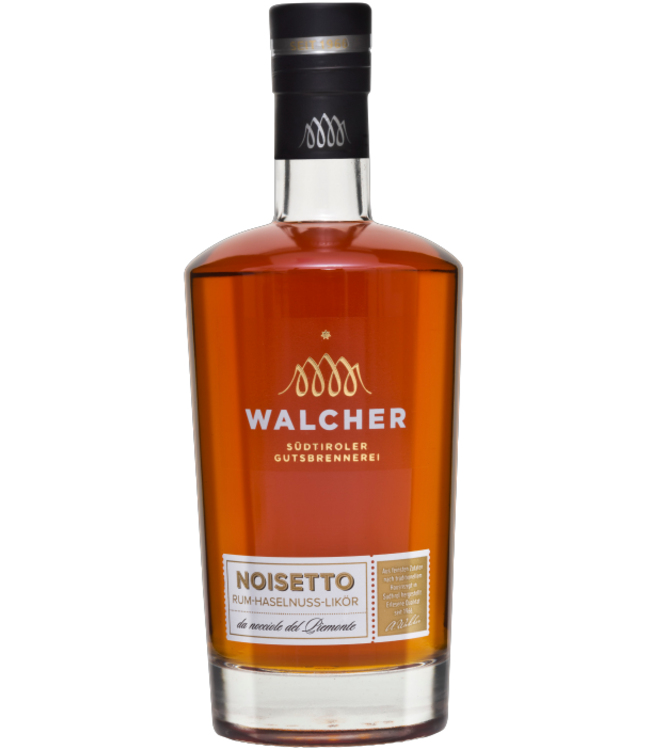 Walcher Walcher Noisetto Rum Hazelnut Liqueur (21%)