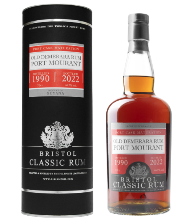 Bristol Classic Rum - Old Demerara Rum, Port Mourant (46,7%)