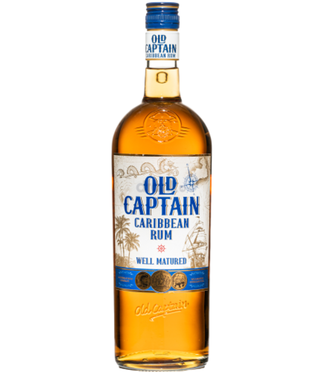 Old Captain Caribbean Brown Rum (37,5%)