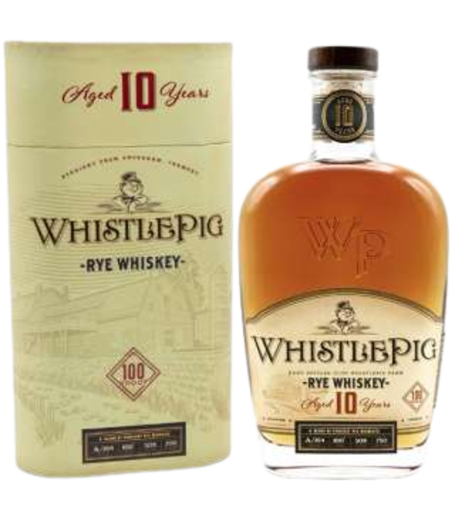 WhistlePig Small Batch Rye 10 years old (50%)