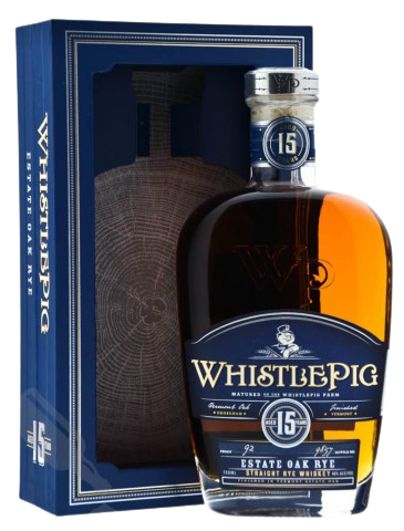 WhistlePig Estate Oak Rye 15 years old (46%) - Slijterij