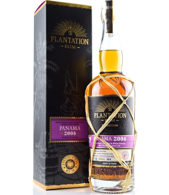 Plantation Rum  Single Cask 2022 - Panama 2008 (46,5%)