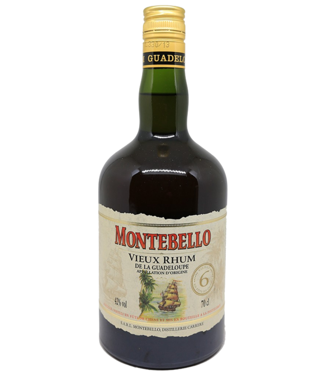 Montebello Rhum Vieux Agricole 6 yo (42%) - NO LABEL