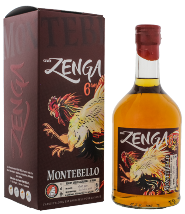 Montebello Cuvée Zenga Rhum Vieux Agricole 6 yo (46%)