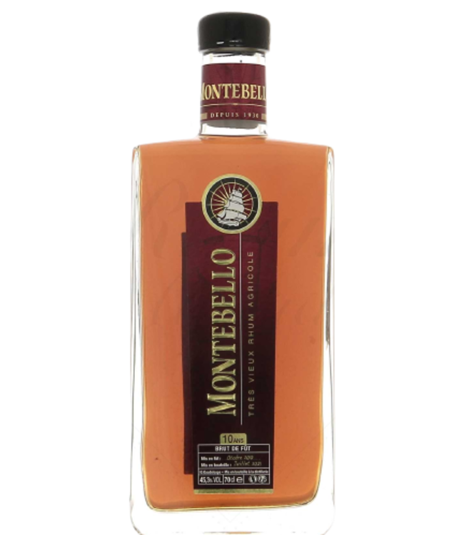 Montebello Montebello Brut de Fût Très Vieux Rhum Agricole 10 YO (45,3%)