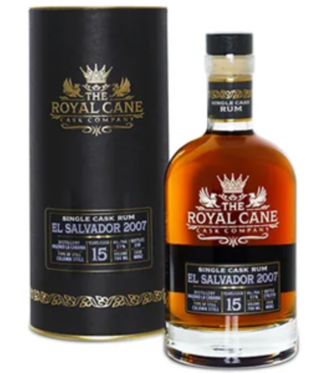 The Royal Cane Cask Company - Infinity Spirits The Royal Cane S.C.  El Salvador 2007 - 15YO (51%)