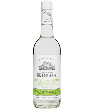 Kõloa Hawaiian Rum Kõloa Kaua'I Coconut Hawaiian Rum (40%)