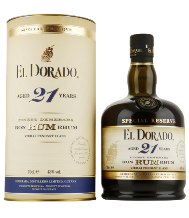 El Dorado El Dorado 21yo Demerara Rum (43%)