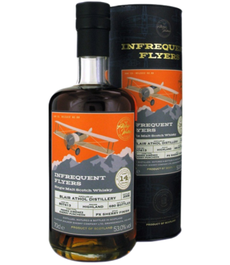 Alister Walker/Infrequent Flyers Infrequent Flyers Blair Athol 14yo PX Sherry Cask (53%)