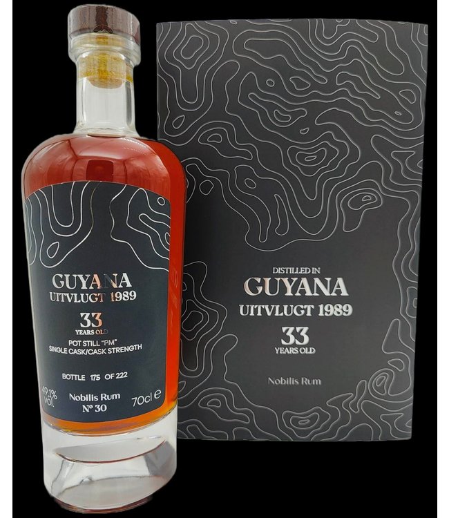 Nobilis Rum Nobilis Rum #30 - Guyana Uitvlugt 1989 - 33 years old (49.1%)