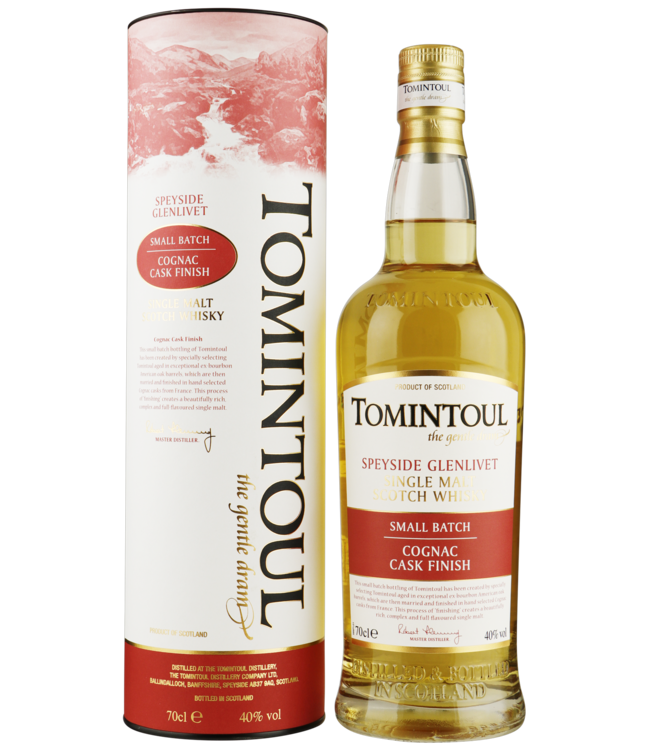 Tomintoul Cognac Cask Finish (40%)