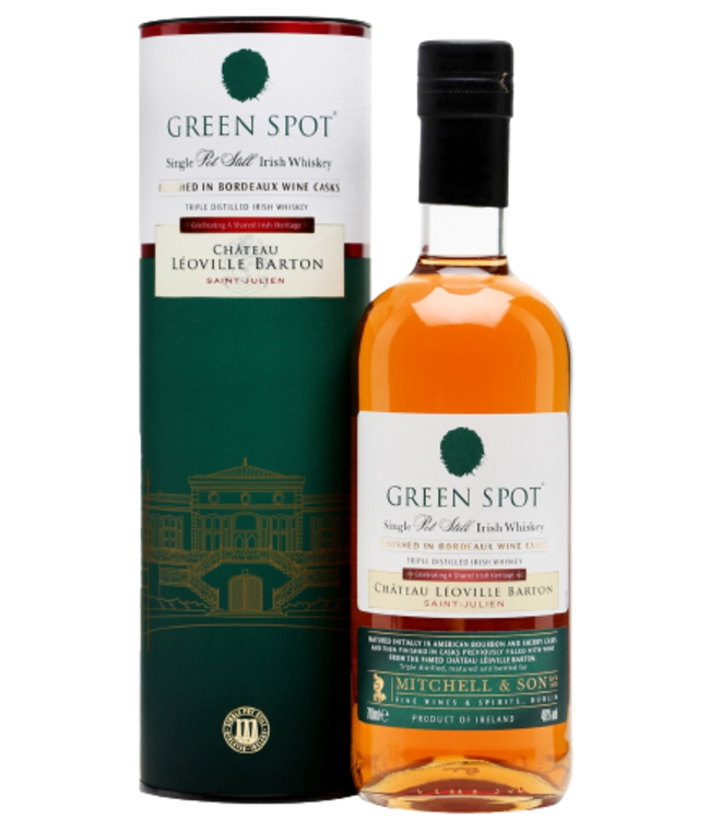 Mitchell & Son Green Spot Irish Whiskey - Chateau Léovillle Barton Finish (46%)