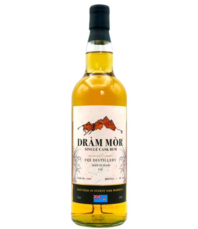 Dram Mor Dràm Mòr Secret Fiji Distillery 18YO Single Cask Rum (58%)