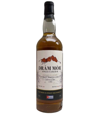 Dram Mor Dràm Mòr Secret Cuba Distillery 12YO Single Cask Rum (59%)