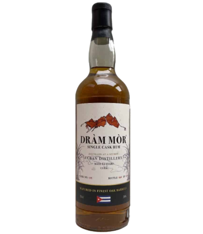 Dram Mor Dràm Mòr Secret Distillery 12YO Single Cask Rum (59%)