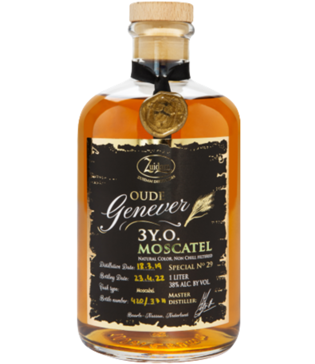 Zuidam Oude Genever Special N. 29 - 3YO Moscatel (38%)