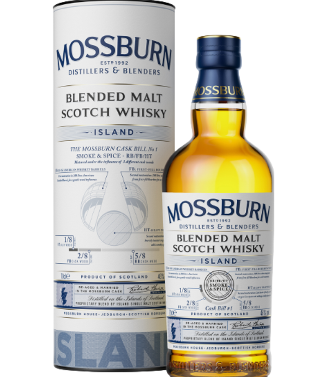 Mossburn Signature Cask Range - Islands Blended Malt (46%)