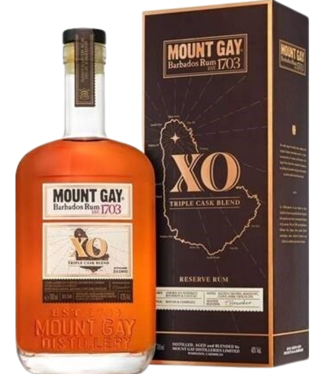 Mount Gay XO - Triple Cask Blend (43%)